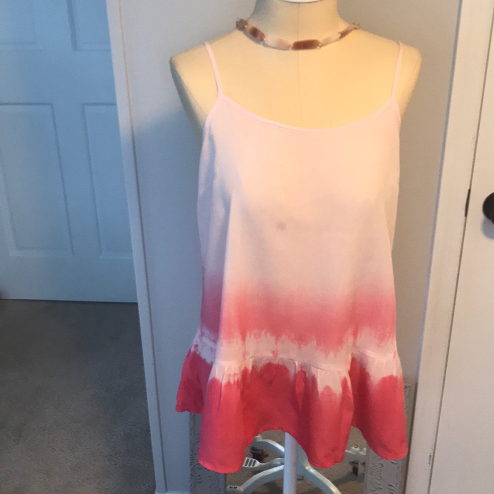 Tie dye summer top.
